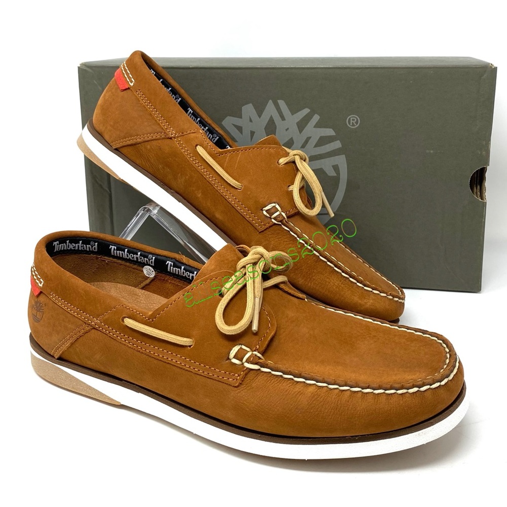 Timberland Atlantic Break Boat Men’s Shoes Nubuck - Picture 10 of 12